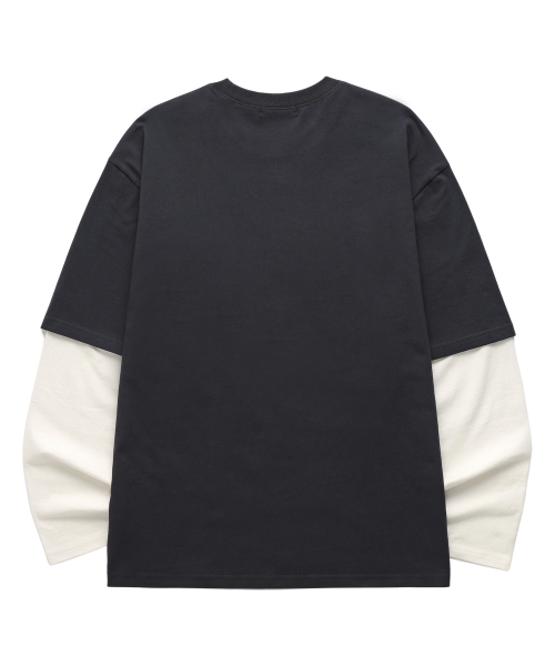 VANNWORKS(バンワークス)の「レイヤード BRIGHTEST STAR ロングスリーブ (VVLL0221) チャコール(Tシャツ/カットソー・メンズ・その他・SMALL/MEDIUM/LARGE/X-LARGE)」の2枚目の写真