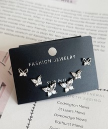 apres jour×ARIAZ】2連蝶ピアス（ピアス（両耳用））｜apres jour