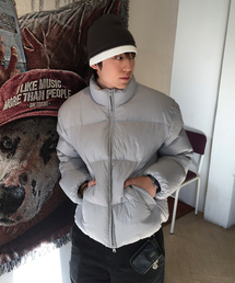 MAISON MINED（メゾンミネド）の「BASIC SHORT PUFFER DOWN JACKET LIGHT GRAY（ダウンジャケット/コート）」