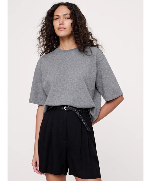 Banana Republic(バナナリパブリック)の「オーバーサイズ ヴィンテージ コットンTシャツ(Tシャツ/カットソー・レディース・ホワイト/ブラック/グレー・XS/L/M/S)」の3枚目の写真