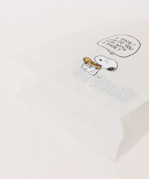 PEANUTS(ピーナッツ)の「〈PEANUTS/ピーナッツ〉スヌーピー カラーシリーズ ビニール ランチバッグ VBH1(エコバッグ/サブバッグ・レディース・イエロー/ブルー/グリーン/ピンク/レッド/ホワイト・ONE SIZE)」の9枚目の写真