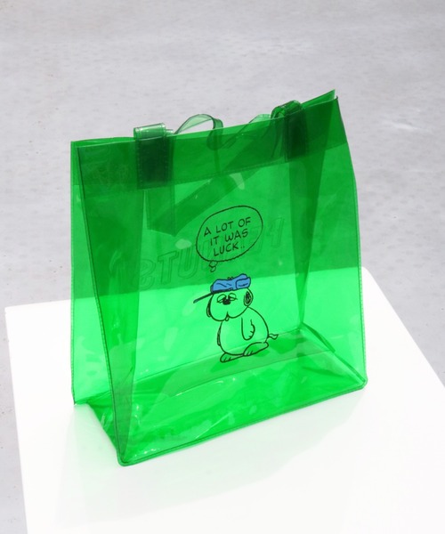 PEANUTS(ピーナッツ)の「〈PEANUTS/ピーナッツ〉スヌーピー カラーシリーズ ビニール ランチバッグ VBH1(エコバッグ/サブバッグ・レディース・イエロー/ブルー/グリーン/ピンク/レッド/ホワイト・ONE SIZE)」の19枚目の写真