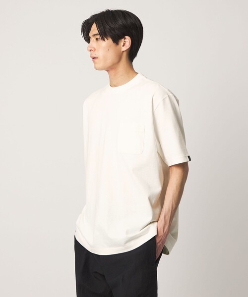 LOOPWHEELER（ループウィラー）の「＜LOOPWHEELER x LOWERCASE for UNITED ARROWS＞ヘヴィウェイト ポケットTシャツ（Tシャツ/カットソー・メンズ・ライトピンク/ブラック/ダークブラウン/ホワイト・M/S/L/XL）」の20枚目の写真