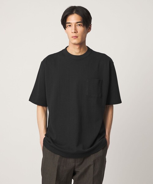 LOOPWHEELER（ループウィラー）の「＜LOOPWHEELER x LOWERCASE for UNITED ARROWS＞ヘヴィウェイト ポケットTシャツ（Tシャツ/カットソー・メンズ・ライトピンク/ブラック/ダークブラウン/ホワイト・M/S/L/XL）」の19枚目の写真