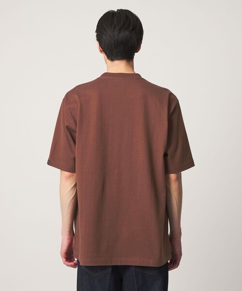 LOOPWHEELER（ループウィラー）の「＜LOOPWHEELER x LOWERCASE for UNITED ARROWS＞ヘヴィウェイト ポケットTシャツ（Tシャツ/カットソー・メンズ・ライトピンク/ブラック/ダークブラウン/ホワイト・M/S/L/XL）」の11枚目の写真