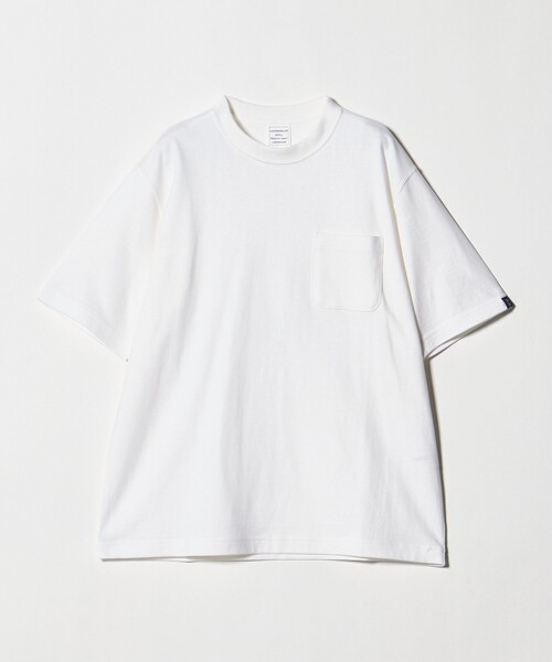 LOOPWHEELER（ループウィラー）の「＜LOOPWHEELER x LOWERCASE for UNITED ARROWS＞ヘヴィウェイト ポケットTシャツ（Tシャツ/カットソー・メンズ・ライトピンク/ブラック/ダークブラウン/ホワイト・M/S/L/XL）」の10枚目の写真