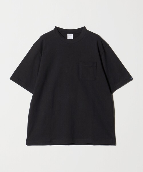 LOOPWHEELER（ループウィラー）の「＜LOOPWHEELER x LOWERCASE for UNITED ARROWS＞ヘヴィウェイト ポケットTシャツ（Tシャツ/カットソー・メンズ・ライトピンク/ブラック/ダークブラウン/ホワイト・M/S/L/XL）」の7枚目の写真