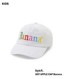 IENA ENFANT（イエナアンファン）の「【byeA. / バイエー】 NOT APPLE CAP （BANANA）kids (-54cm)（キャップ）」