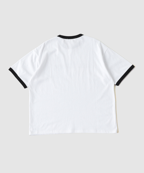 cabaret poval(キャバレーポバール)の「cabaret poval / キャバレーポバール SAD LOVER RINGER(Tシャツ/カットソー・メンズ・ホワイト・MEDIUM/LARGE)」の2枚目の写真