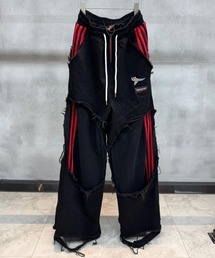 YORI SPORT(�����X�|�[�c)��RECKLESS SCHOLARS×YORI SPORT/���b�N���X �X�J���[�Y×�����X�|�[�c/Damege pants(�X�E�F�b�g�p���c)
