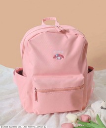 Sanrio(サンリオ)キャラクターワンポイント刺繍リュックサック/レディース 通学 推し活バッグ