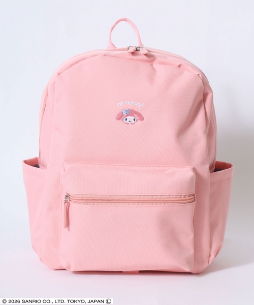 sanrio(サンリオ)の「Sanrio(サンリオ)キャラクターワンポイント刺繍リュックサック/レディース 通学 推し活バッグ(バックパック/リュック・レディース・サックスブルー/レッド/ピンク/ブラック・FREE)」の10枚目の写真