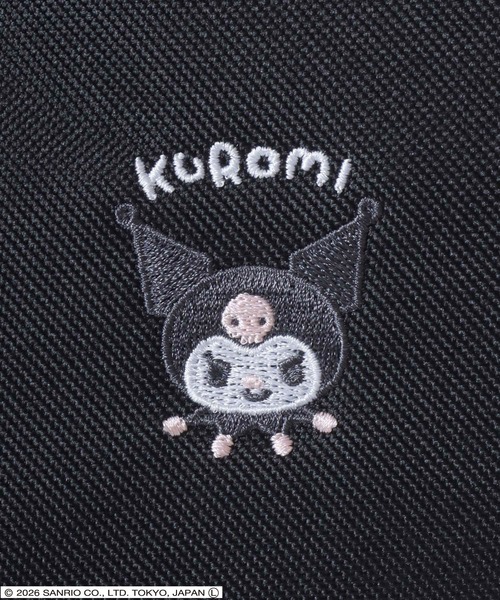 sanrio(サンリオ)の「Sanrio(サンリオ)キャラクターワンポイント刺繍リュックサック/レディース 通学 推し活バッグ(バックパック/リュック・レディース・サックスブルー/レッド/ピンク/ブラック・FREE)」の7枚目の写真