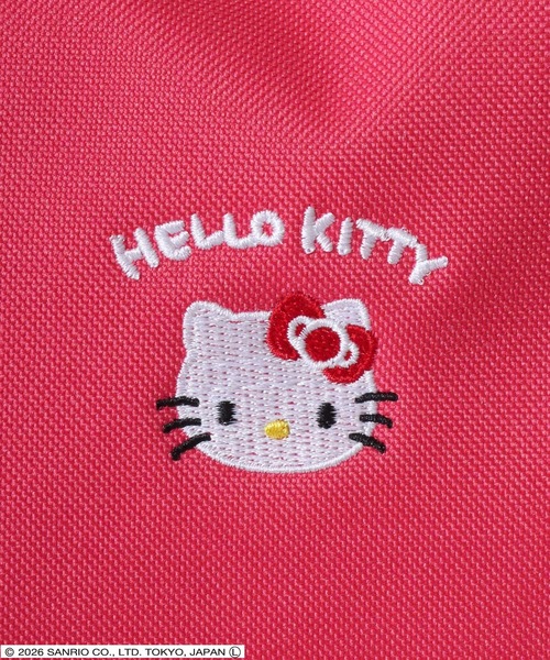 sanrio(サンリオ)の「Sanrio(サンリオ)キャラクターワンポイント刺繍リュックサック/レディース 通学 推し活バッグ(バックパック/リュック・レディース・サックスブルー/レッド/ピンク/ブラック・FREE)」の13枚目の写真