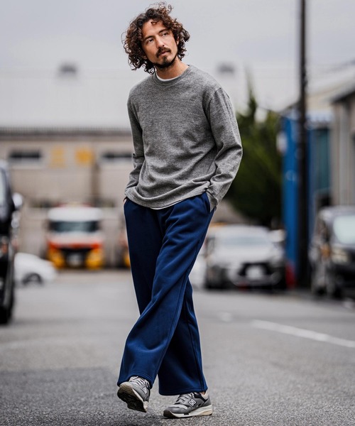 CAMBIO(カンビオ)の「mlt5713-シャギーオーバーサイズカットソー(CMB-R0229)(Tシャツ/カットソー・メンズ・グレー/ブラック/ブラウン・L/M/S)」の15枚目の写真