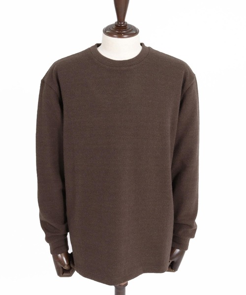 CAMBIO(カンビオ)の「mlt5713-シャギーオーバーサイズカットソー(CMB-R0229)(Tシャツ/カットソー・メンズ・グレー/ブラック/ブラウン・L/M/S)」の22枚目の写真