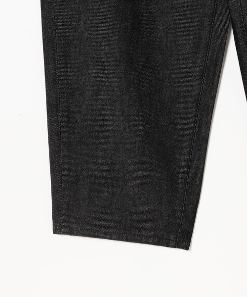 BEAMS F（ビームスエフ）の「Traditional Weatherwear / UNIONSLACKS 112 ブラックデニム テーパードパンツ（その他パンツ・メンズ・ブラック・M/S/XS）」の5枚目の写真