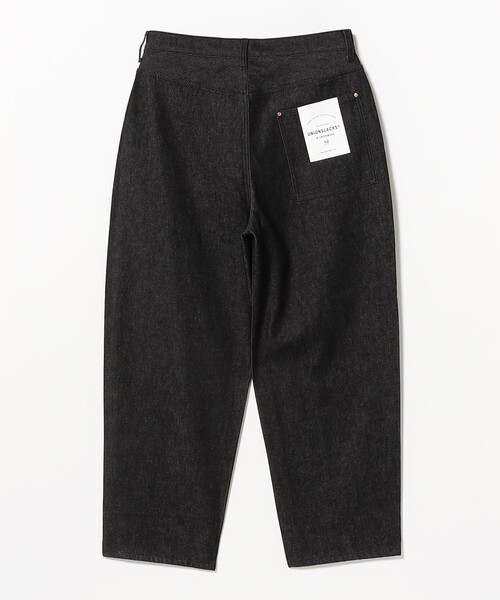 BEAMS F（ビームスエフ）の「Traditional Weatherwear / UNIONSLACKS 112 ブラックデニム テーパードパンツ（その他パンツ・メンズ・ブラック・M/S/XS）」の6枚目の写真