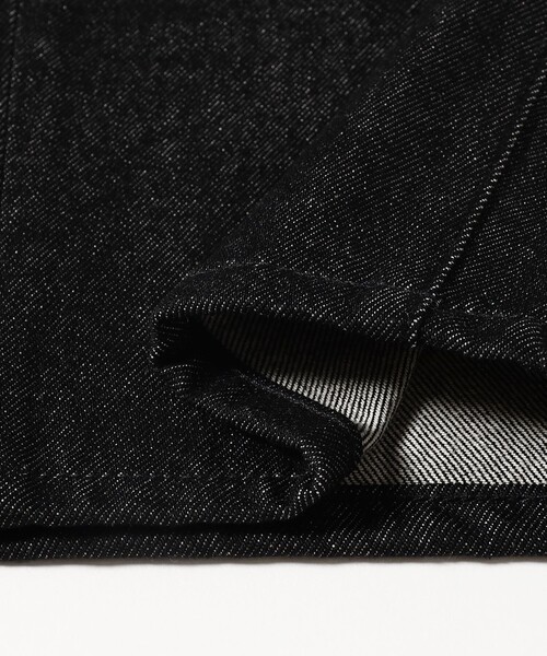 BEAMS F（ビームスエフ）の「Traditional Weatherwear / UNIONSLACKS 112 ブラックデニム テーパードパンツ（その他パンツ・メンズ・ブラック・M/S/XS）」の8枚目の写真