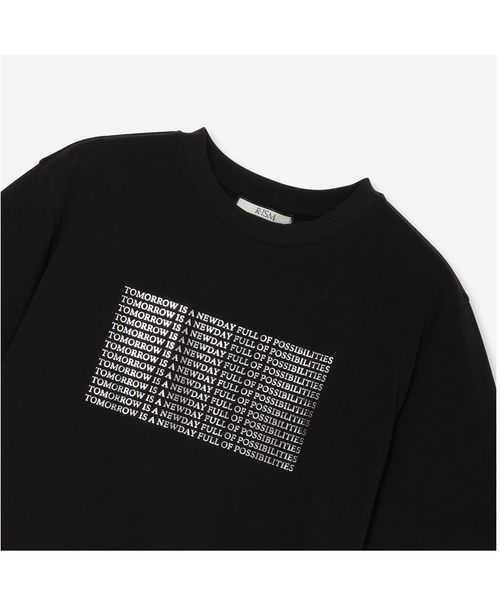 R-ISM(リズム)の「【人気アイテム・接触冷感・洗える】シルバーホイルプリントTシャツ(Tシャツ/カットソー・レディース・ホワイト・4)」の4枚目の写真