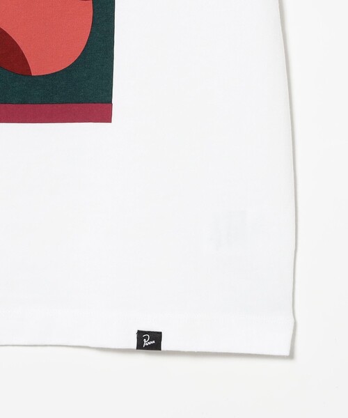 By Parra(バイパラ)の「by Parra / Baseketball T-shirt(Tシャツ/カットソー・メンズ・ホワイト・XL/L/M)」の4枚目の写真