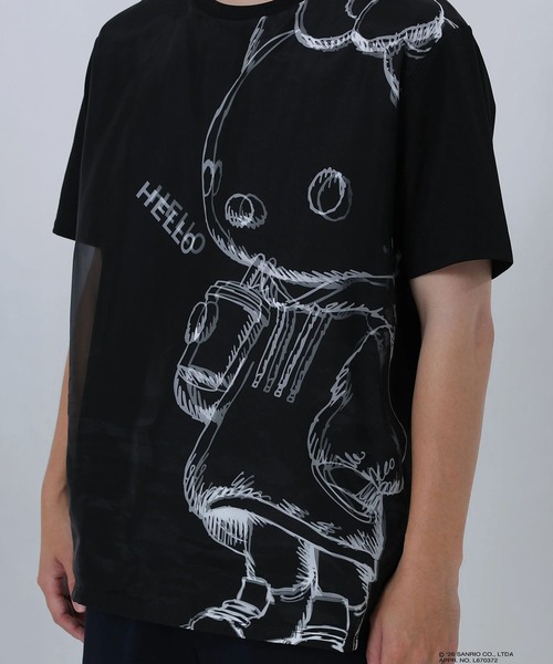 KITTY -SKETCH（Tシャツ/カットソー）｜TRIPPY ART（トリッピーアート