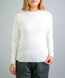 [GICIPI] FRAGORA フラーゴラ (2611A) / クルーネック フィットトップス