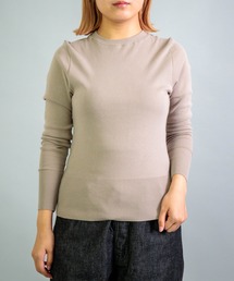 [GICIPI] FRAGORA フラーゴラ (2611A) / クルーネック フィットトップス