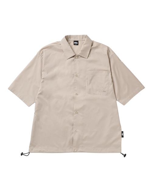 FIRST DOWN(ファーストダウン)の「エアーライト ショートスリーブ シャツ(シャツ/ブラウス・メンズ・チャコールグレー/ベージュ/ネイビー・M/L/XL)」の15枚目の写真
