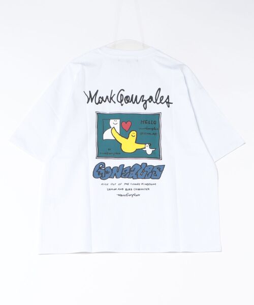 Port(ポート)の「【 Mark Gonzales / マークゴンザレス 】 ANGEL ART Tシャツ(Tシャツ/カットソー・メンズ・ブラック/セージグリーン/ホワイト・M/L/XL)」の4枚目の写真
