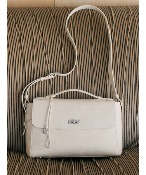 DEMERIEL（ドゥメリエル）の「Sally Satchel Bag Ivory（トートバッグ・レディース・その他・FREE）」の4枚目の写真