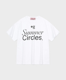 Summer Circles T-SHIRT (WHITE)