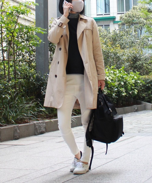 美脚ストレッチマタニティパンツ