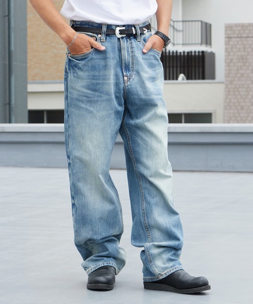 EVISU（エヴィス）の「EVISU/エヴィス Deicock Jeans #2030 レギュラーフィット ジーンズ カモメプリント デニムパンツ メンズ 2026年 夏服 秋服（デニムパンツ・メンズ・ライトブルー・34/32/30/28）」の14枚目の写真