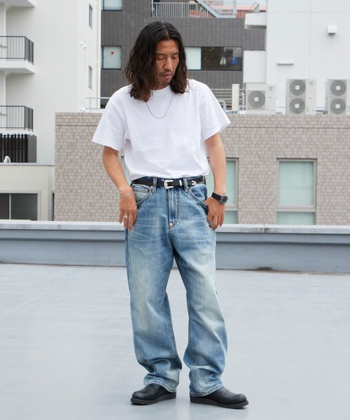 EVISU（エヴィス）の「EVISU/エヴィス Deicock Jeans #2030 レギュラーフィット ジーンズ カモメプリント デニムパンツ メンズ 2026年 夏服 秋服（デニムパンツ・メンズ・ライトブルー・34/32/30/28）」の9枚目の写真