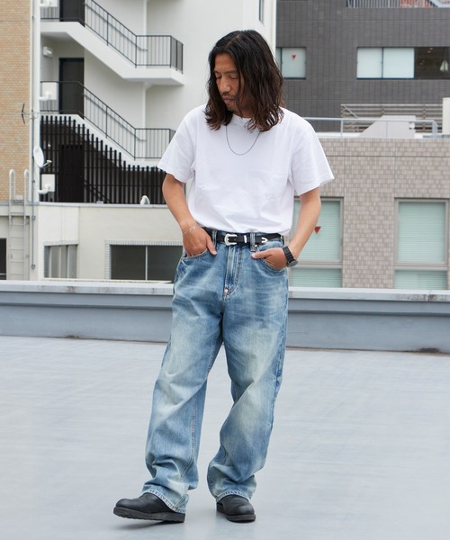 EVISU（エヴィス）の「EVISU/エヴィス Deicock Jeans #2030 レギュラーフィット ジーンズ カモメプリント デニムパンツ メンズ 2026年 夏服 秋服（デニムパンツ・メンズ・ライトブルー・34/32/30/28）」の10枚目の写真