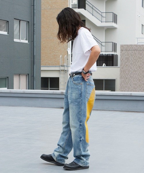 EVISU（エヴィス）の「EVISU/エヴィス Deicock Jeans #2030 レギュラーフィット ジーンズ カモメプリント デニムパンツ メンズ 2026年 夏服 秋服（デニムパンツ・メンズ・ライトブルー・34/32/30/28）」の8枚目の写真