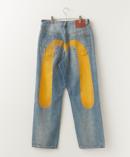 EVISU（エヴィス）の「EVISU/エヴィス Deicock Jeans #2030 レギュラーフィット ジーンズ カモメプリント デニムパンツ メンズ 2026年 夏服 秋服（デニムパンツ・メンズ・ライトブルー・34/32/30/28）」の17枚目の写真