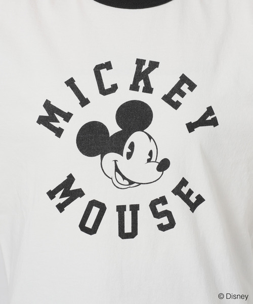 journal standard L'essage(ジャーナルスタンダードレサージュ)の「《追加》【MICKEY】ピグメントTシャツ(Tシャツ/カットソー・レディース・ベージュ系その他/ホワイト・FREE)」の16枚目の写真