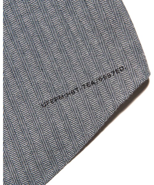 uniform experiment(ユニフォームエクスペリメント)の「SELVAGE HERRINGBONE SHIRT(シャツ/ブラウス・メンズ・チャコールグレー・1/2/3/4)」の6枚目の写真