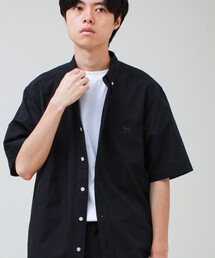 GLOSTER | 【フレブル刺繍】スーパーソフトフレブルショートスリーブ ボタンダウンシャツ(シャツ/ブラウス)