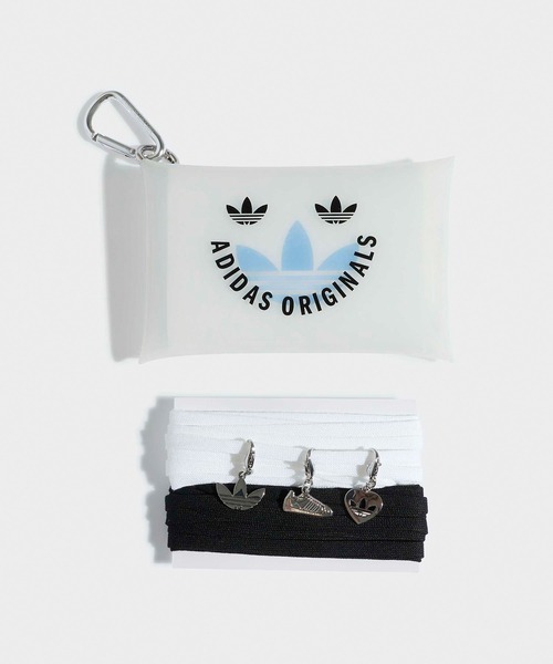adidas（アディダス）の「adidas/アディダス JEWELACE  ジュエルレース シューレース シューチャーム シューアクセサリー シューズチャーム メタルチャーム クリアケース付き 2026年 夏 夏服（シューズ小物/雑貨・メンズ・シルバー/ピンク/ゴールド・FREE）」の3枚目の写真