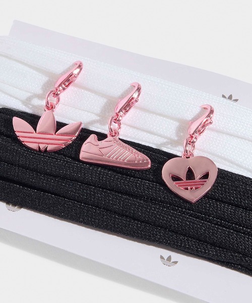 adidas（アディダス）の「adidas/アディダス JEWELACE  ジュエルレース シューレース シューチャーム シューアクセサリー シューズチャーム メタルチャーム クリアケース付き 2026年 夏 夏服（シューズ小物/雑貨・メンズ・シルバー/ピンク/ゴールド・FREE）」の8枚目の写真