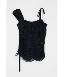 MOUSSY | ASYMMETRY GATHER トップス(タンクトップ)