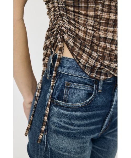 MOUSSY(マウジー)の「ASYMMETRY GATHER トップス(タンクトップ・レディース・ブルー系その他/ブラック/アイボリー/ブラウン系その他・FREE)」の21枚目の写真
