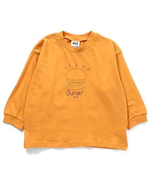 BREEZE(ブリーズ)の「【WEB限定】色んな刺繍ロンT(Tシャツ/カットソー・キッズ・ブラック/ピンク/チャコール/グレー/ライム/ミント/アイボリー/ブルー/マスタード/ベージュ/ネイビー・90/120/110/100/150/140/130)」の10枚目の写真