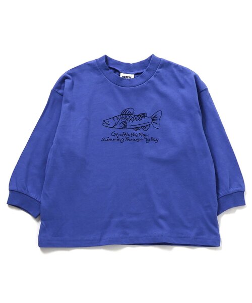 BREEZE(ブリーズ)の「【WEB限定】色んな刺繍ロンT(Tシャツ/カットソー・キッズ・ブラック/ピンク/チャコール/グレー/ライム/ミント/アイボリー/ブルー/マスタード/ベージュ/ネイビー・90/120/110/100/150/140/130)」の19枚目の写真