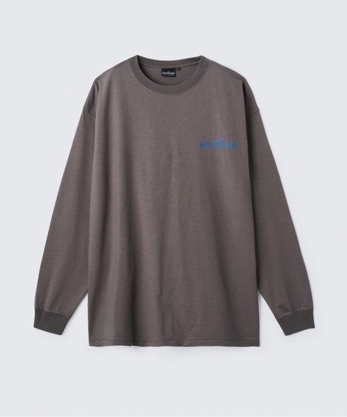 WILD THINGS（ワイルドシングス）の「ウィルダネスギア L/S Tシャツ｜WILDERNESS GEAR L/S TEE（Tシャツ/カットソー・メンズ・ネイビー/ブラウン系その他/ホワイト/イエロー系その他・S/XL/L）」の10枚目の写真