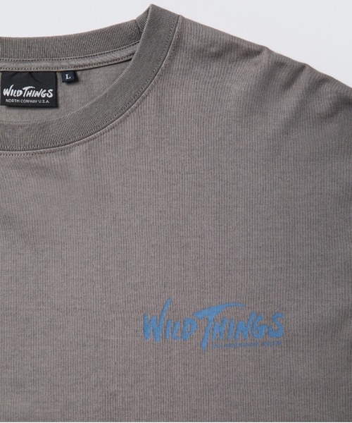 WILD THINGS（ワイルドシングス）の「ウィルダネスギア L/S Tシャツ｜WILDERNESS GEAR L/S TEE（Tシャツ/カットソー・メンズ・ネイビー/ブラウン系その他/ホワイト/イエロー系その他・S/XL/L）」の12枚目の写真