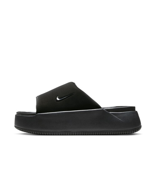NIKE(ナイキ)の「NIKE Calm Elevation Fur(ナイキ ウィメンズ カーム エレベーション)(サンダル・レディース・ブラック系・27cm/28cm/29cm/23cm/24cm/25cm/26cm)」の2枚目の写真
